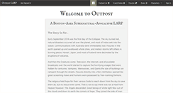 Desktop Screenshot of outpostlarp.com